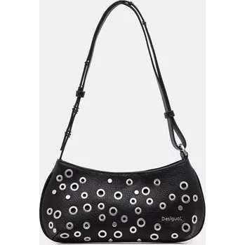 Kabelka Kabelka Desigual REBEL ALSACIA BLACK černá barva, 25SAXP70 99X, vel. ONE SIZE