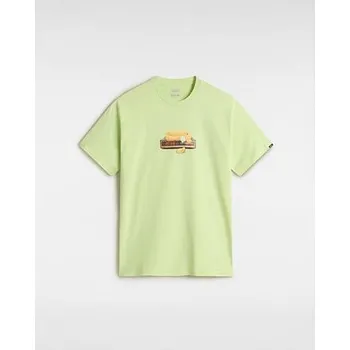 Pánské tričko Tričko Vans TIMES UP SS Shadow Lime velikost L