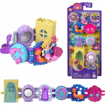 Panenka Sada figurek Polly Pocket Náramek Mořská panna