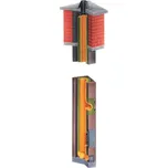 ROHR-KAMIN Komínová sestava ISOLIER-ROHR-KAMIN IRK 90° jednoprůduchový komín 160 mm 6,33 m