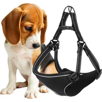 Postroj pro psa BEZTLAKOVÉ POSTROJE PRO PSA POHODLNÉ A BEZPEČNÉ REFLEXNÍ M