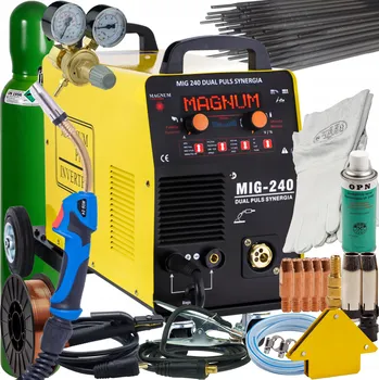 Svářečka Svářečka MIG/MAG, MMA, TIG Magnum 30-240 A 230 V