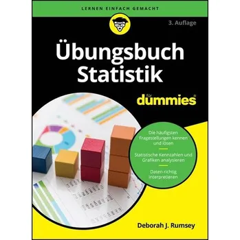 Übungsbuch Statistik für Dummies - Rumsey, Deborah [DE] (2024, Brožovaná, Wiley-VCH GmbH)