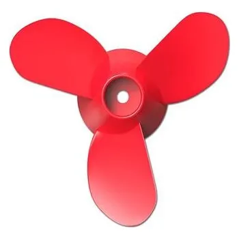 Loď lodní šroub WOLONG Flowstar třílistý RED one size One Size