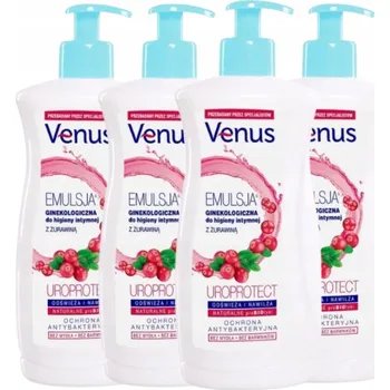 Intimní hygienický prostředek Venus Emulze pro intimní hygienu Uroprotect 500ml Sada 4 kusů