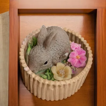 Svíčka Jarní deštík – sójová svíčka v keramické misce