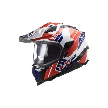 Helma na motorku Enduro helma LS2 MX701 Explorer Atlantis - Matt Titanium, XXL(63-64)