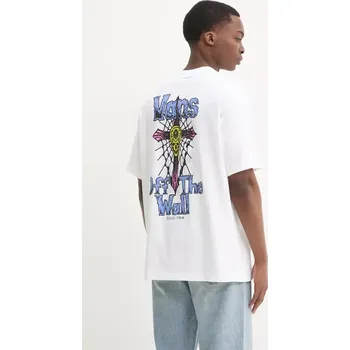 Pánské tričko Bavlněné tričko Vans VN000NWNWHT1 bílá 00X, vel. S