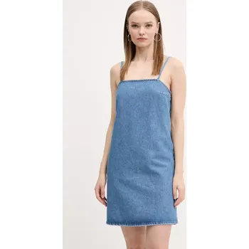 Dámské šaty Bavlněné šaty Hugo Blue 50540560 modrá 55X, vel. M