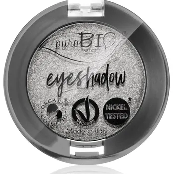 Přípravek na oči puroBIO Cosmetics Compact Eyeshadows oční stíny odstín 23 Silver 2,5 g