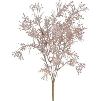 umělá květina Umělá větvička Broom Bloom béžová