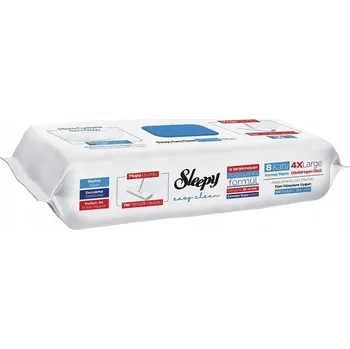 Utěrka Utěrka z netkané textilie Sleepy v balení 50 ks, bílá