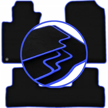 autokoberec Velurové autokoberce Wielganizator 3 ks