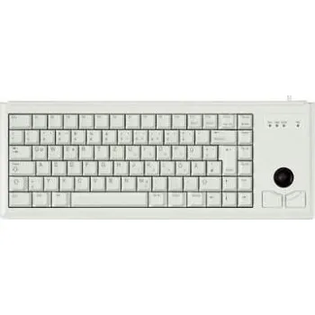 Klávesnice CHERRY Compact-Keyboard G84-4400 - Klávesnice - USB - anglická - světle šedá (G84-4400LUBEU-0)