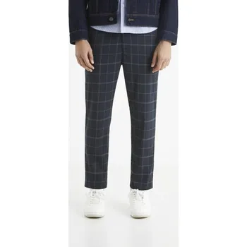 Pánské kalhoty Kostkované 24h kalhoty