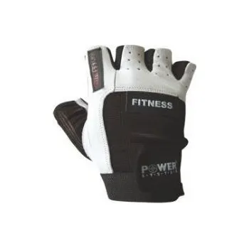 Power System GLOVES FITNESS 1 pár - L - White/Grey