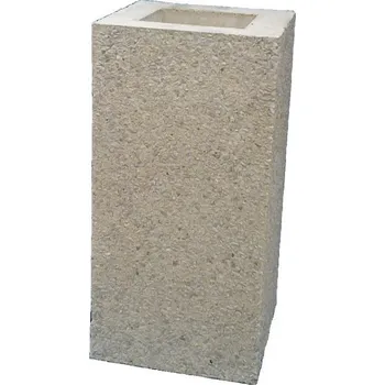 Komín Prodloužení zahradního krbu Patrik - 50cm - Bílá