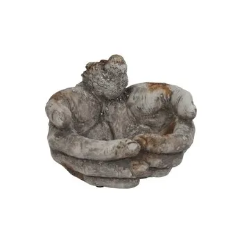 Krmítko pro ptáka Pítko pro ptáky Hands šedé