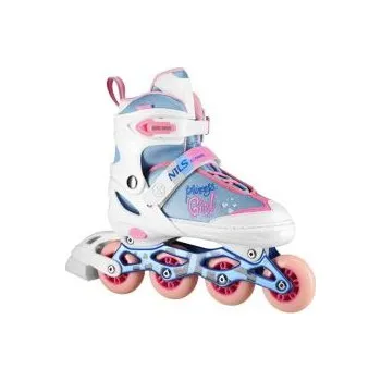 Kolečkové brusle Kolečkové brusle NILS Extreme NA18168A Princess bílé