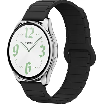 Řemínek na hodinky Dvojbarevný magnetický řemínek 22mm Barva: černý