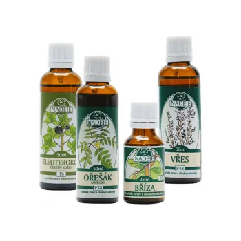 Přírodní produkt Naděje NK33 Kúra pro péči o ženské orgány - cysty 175 ml