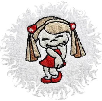 Dětská osuška s výšivkou QUALITY 400 g/m2 - HOLČIČKA S CULÍKY