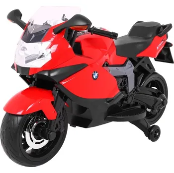 malá motorka RKToys Dětská elektrická motorka BMW K1300S Červená