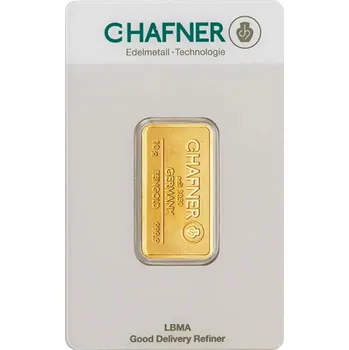 C.Hafner investiční zlatý slitek 10 g