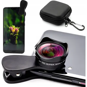 Focus PRO objektiv pro smartphone, telefon, makro a širokoúhlý 2v1 4K HD