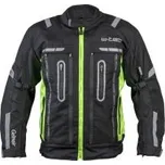 Moto bunda W-TEC Gelnair - černo-zelená, 4XL