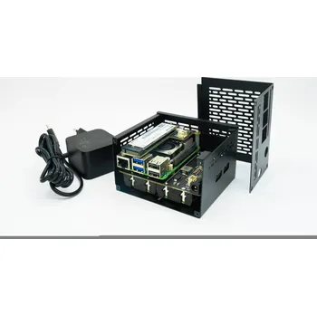 Stolní počítač pamitech Home Assistant Server UPS Pro - Raspberry Pi 5 16GB/250GB SSD/UPS X1202/4x3500mAh HAPROX120216GB