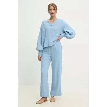 Bavlněná souprava Answear.LAB modrá barva 8873AB.FKK 50X, vel. L