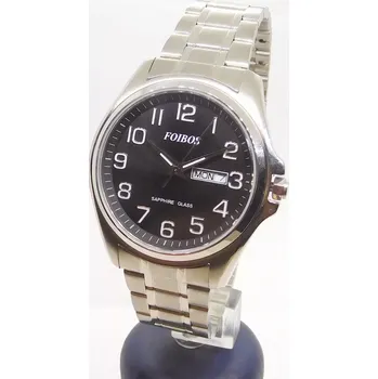 Hodinky Foibos Pánské vodotěsné ocelové kovové hodinky Foibos CK6276.8 - 10ATM (Foibos Pánské vodotěsné ocelové kovové hodinky Foibos CK6276.8 - 10ATM)