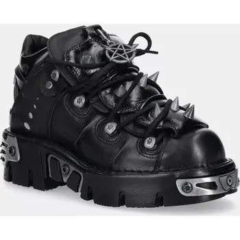 Pánská zimní obuv Boty New Rock černá barva, M-110-S1 M.110.S1 99X, EUR 41