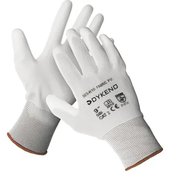 Pracovní rukavice DYKENO FABRIC PU K10 máčené rukavice Velikost: 7