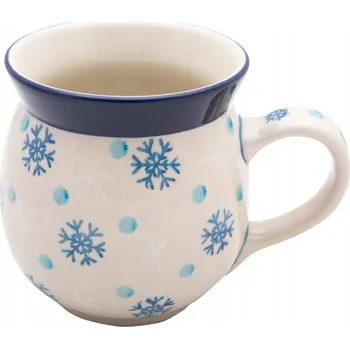 Hrnek Ceramika Artystyczna Bolesławiec keramika 470 ml