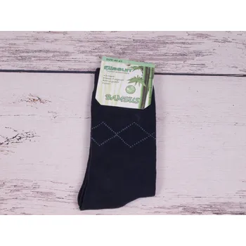 Pánské ponožky Ponožky Ellasun bambus tmavomodré velikosti ponožek: 29-30,5 ( EUR vel. 43-46)