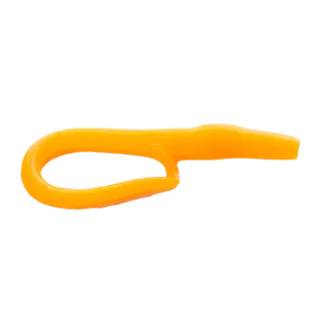 Umělá nástraha Gumová nástraha Moonky Long Worm 90mm C02 Orange Fluo - Cheese (10ks)
