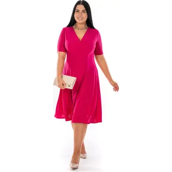 Dámské šaty Dámské šaty BENNY 42 Tmavě růžová
