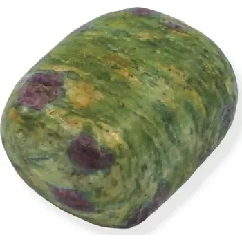 Drahý kámen Rubín v zoisitu tromlovaný - č. 22