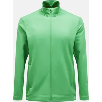 Pánská mikina MIKINA PEAK PERFORMANCE M RIDER TECH ZIP JACKET PEPPERMINT