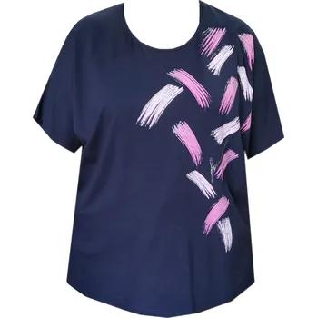 Dámská halenka Dámská halenka - tričko (potisk) - v nadměrné velikosti 4435