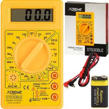 Multimetr Ruční multimetr Xtreme DT830BUZ