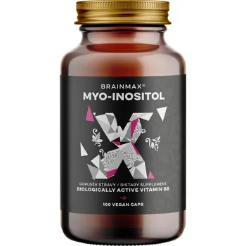Přírodní produkt BrainMax Myo-Inositol 500 mg 100 cps.
