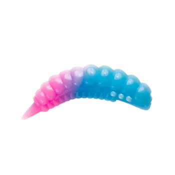 Umělá nástraha Gumová nástraha Moonky Gamer Big 46mm DC01 Pink Bubblegum / Ultra Blue - Banana (8ks)