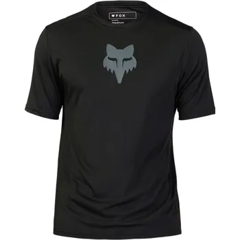cyklistický dres Cyklistický Dres Fox Ranger Ss Jersey Lab Head Black 31033-001 25/26