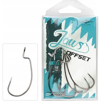 Rybářský háček Spinningové háčky s protihrotem Mikado Jaws Offset velikost 6, ks