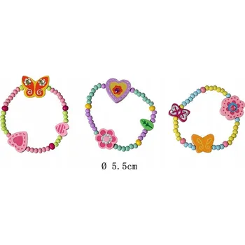 Náramek Dřevěný náramek mix