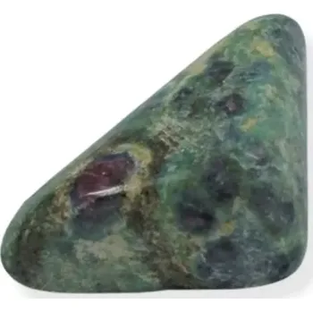 Drahý kámen Rubín v zoisitu tromlovaný - č. 21