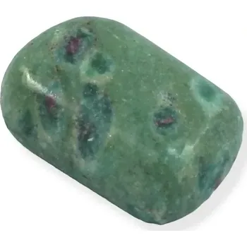 Drahý kámen Rubín v zoisitu tromlovaný - č. 15